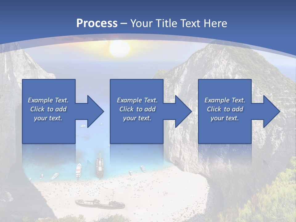 Daughter Sand Sad PowerPoint Template