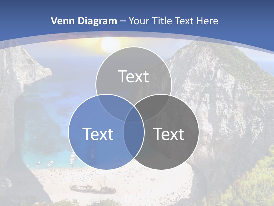 Daughter Sand Sad PowerPoint Template