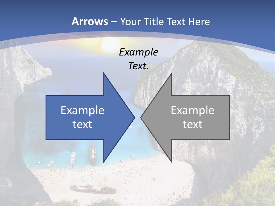 Daughter Sand Sad PowerPoint Template