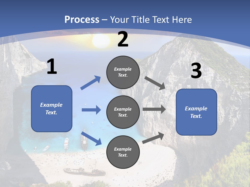 Daughter Sand Sad PowerPoint Template