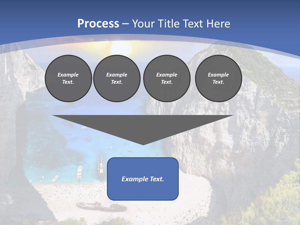 Daughter Sand Sad PowerPoint Template