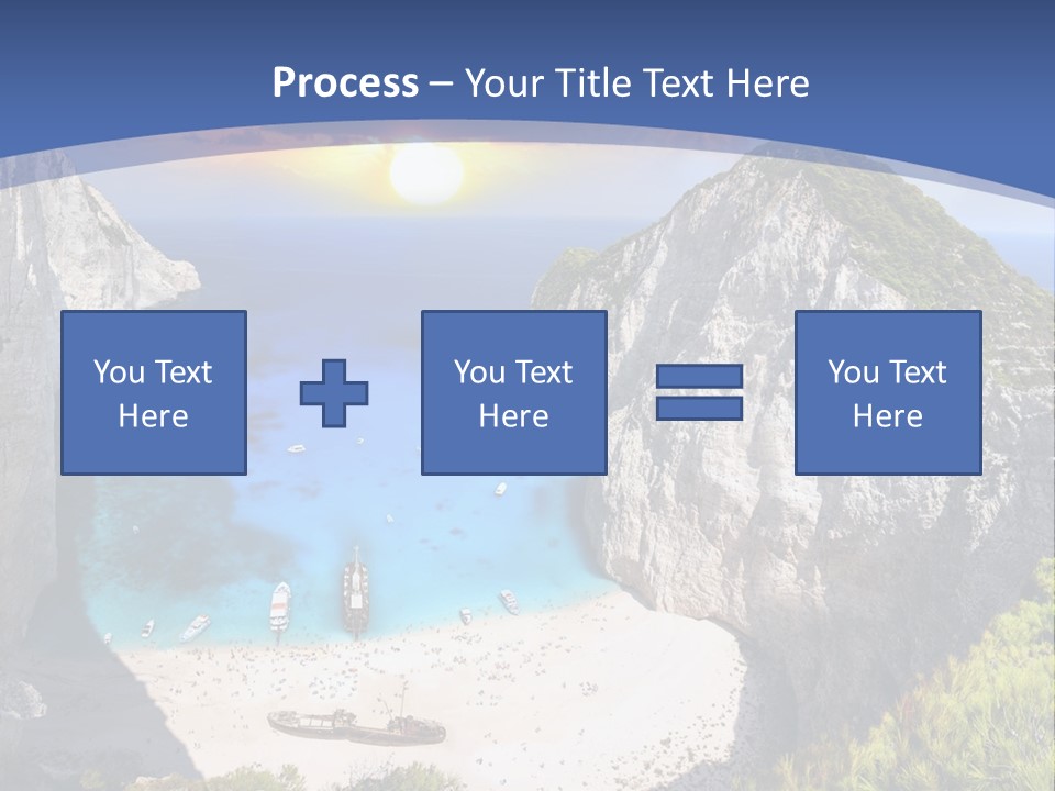 Daughter Sand Sad PowerPoint Template