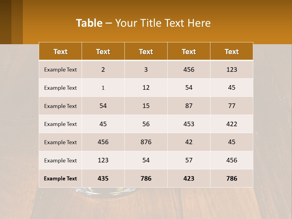 Life Sand Beach PowerPoint Template