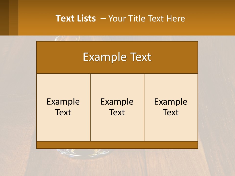 Life Sand Beach PowerPoint Template