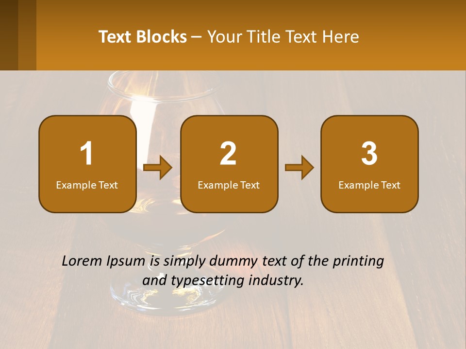 Life Sand Beach PowerPoint Template