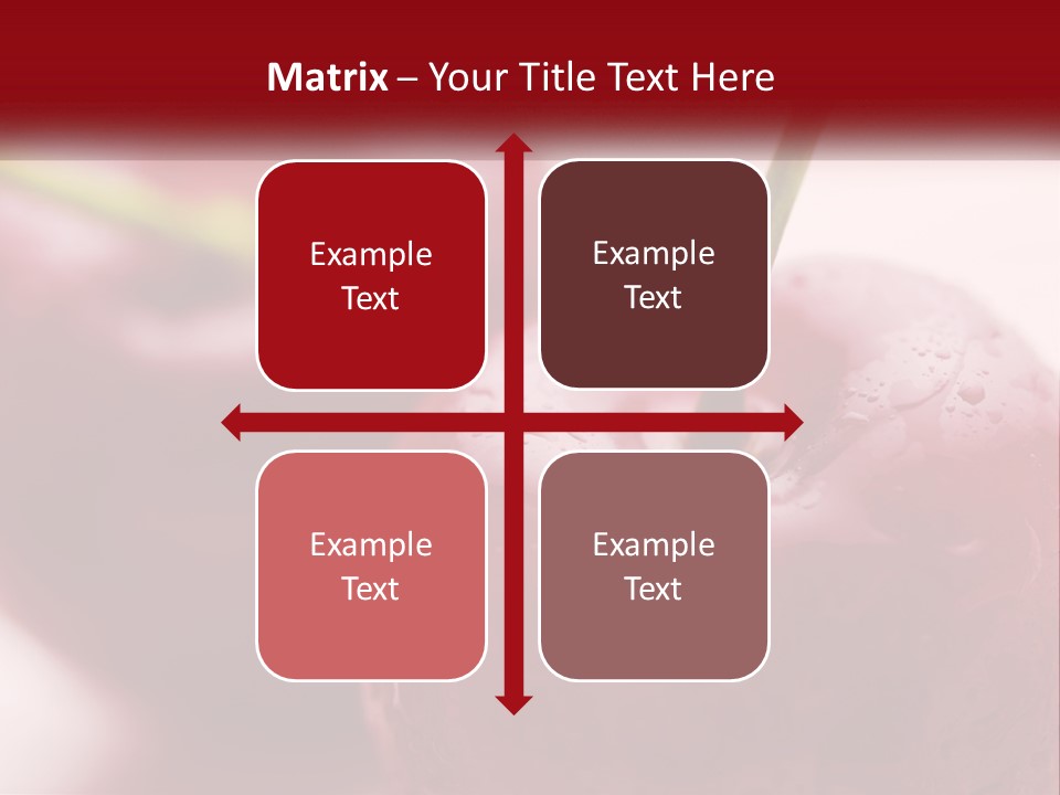 Calm Portrait Mother PowerPoint Template