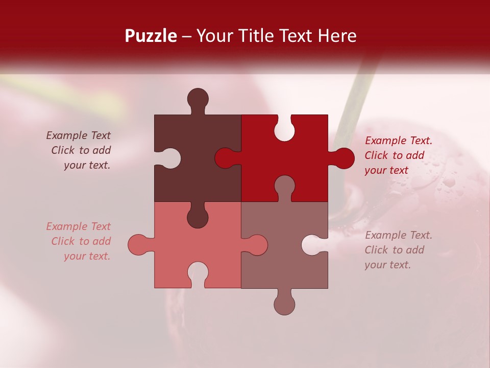 Calm Portrait Mother PowerPoint Template