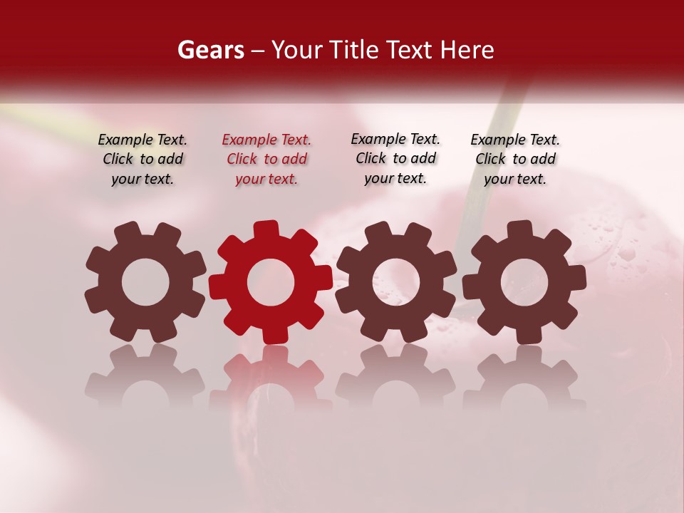 Calm Portrait Mother PowerPoint Template