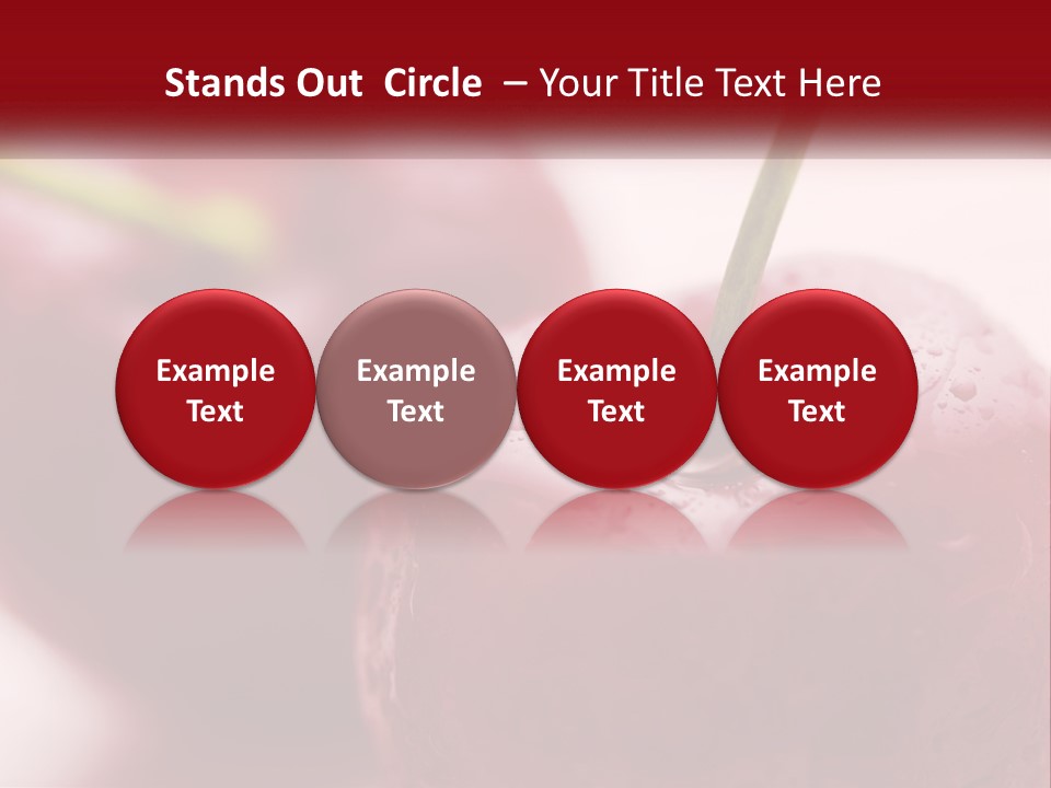 Calm Portrait Mother PowerPoint Template