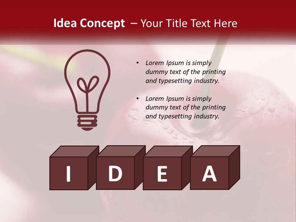 Calm Portrait Mother PowerPoint Template