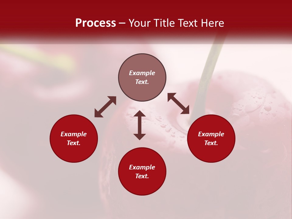 Calm Portrait Mother PowerPoint Template