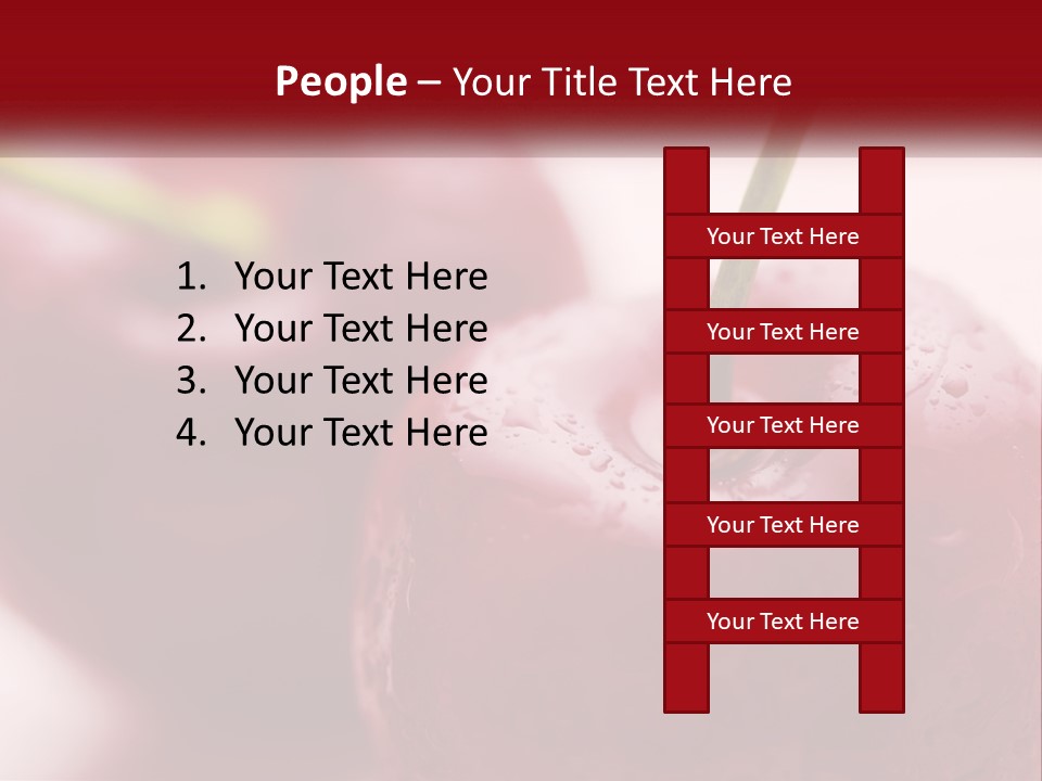 Calm Portrait Mother PowerPoint Template