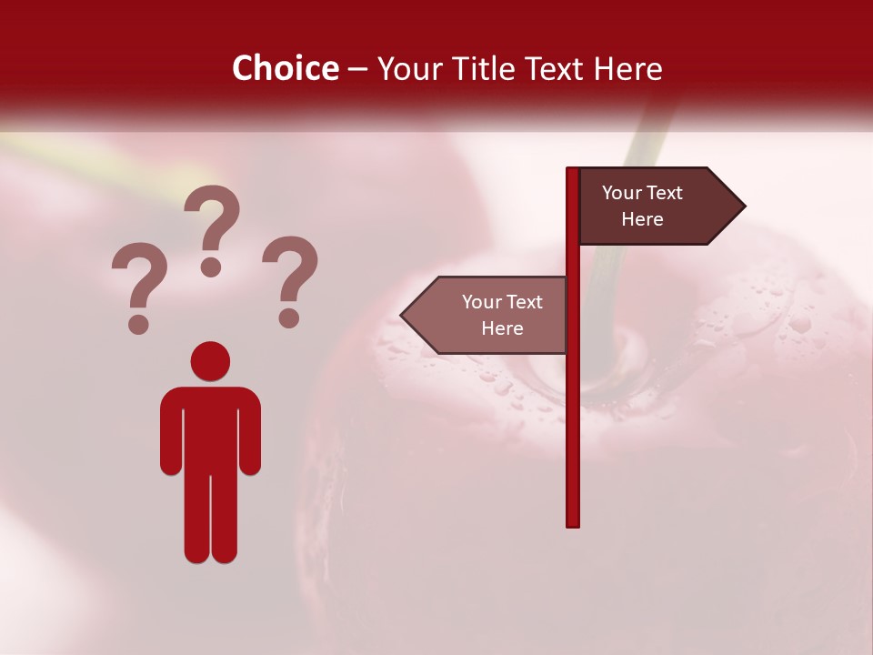 Calm Portrait Mother PowerPoint Template