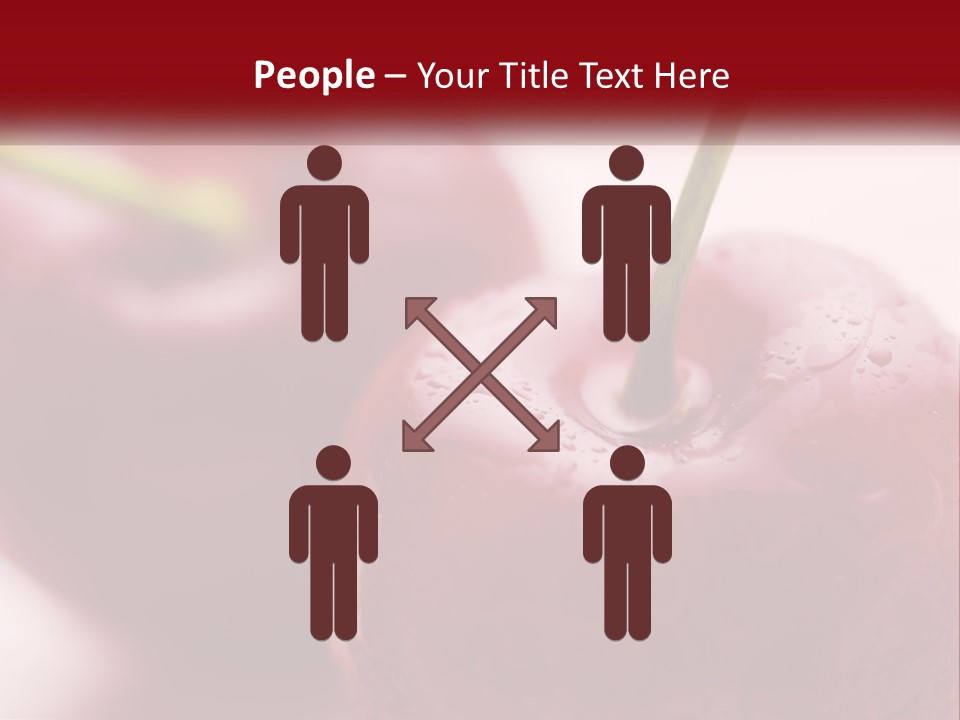 Calm Portrait Mother PowerPoint Template