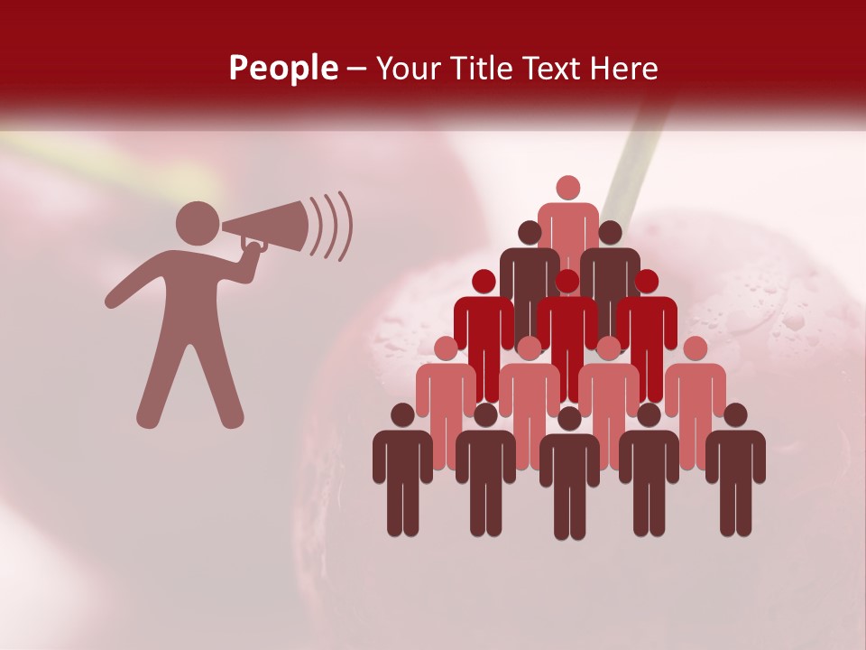 Calm Portrait Mother PowerPoint Template