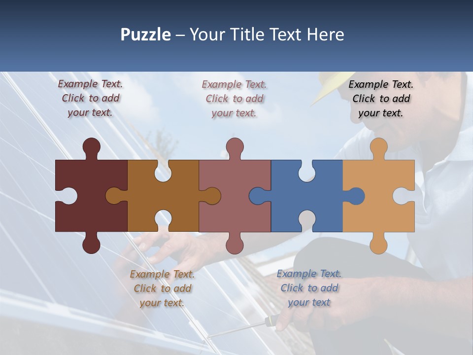 Lifestyle Coast Portrait PowerPoint Template