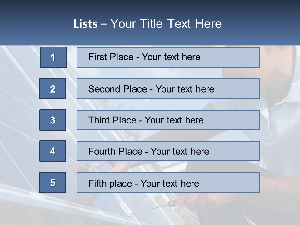 Lifestyle Coast Portrait PowerPoint Template