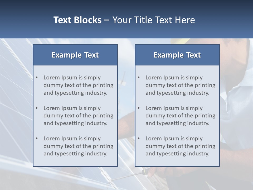 Lifestyle Coast Portrait PowerPoint Template