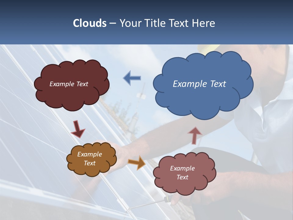 Lifestyle Coast Portrait PowerPoint Template