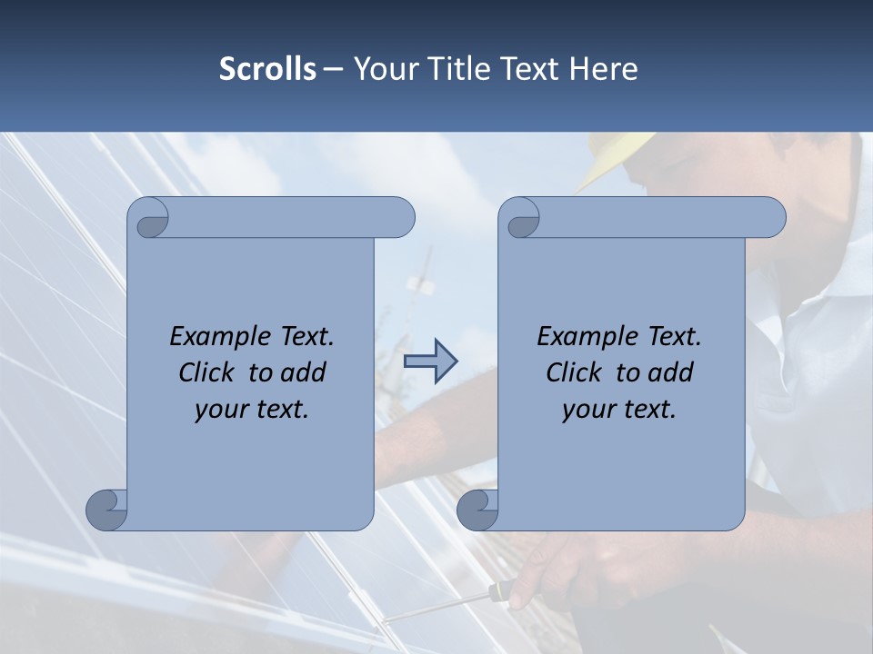 Lifestyle Coast Portrait PowerPoint Template