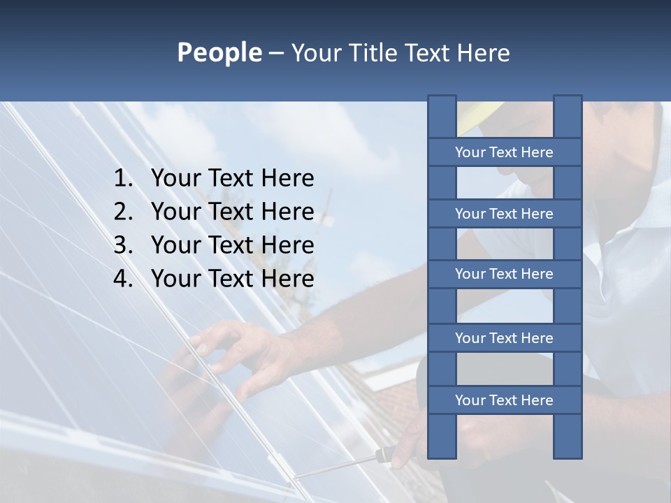 Lifestyle Coast Portrait PowerPoint Template