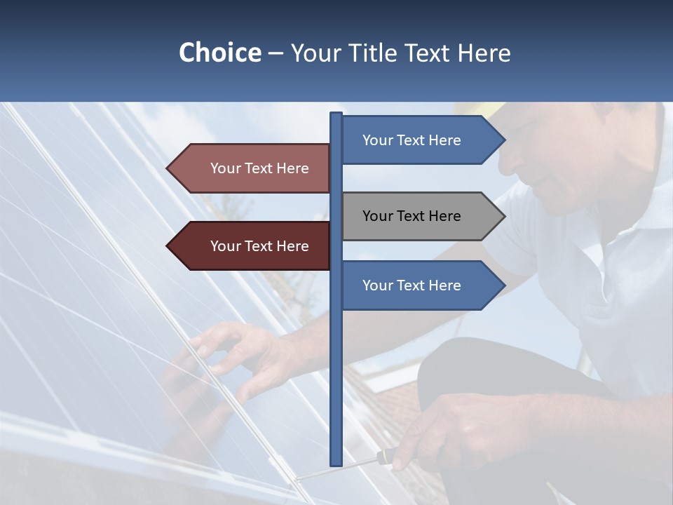 Lifestyle Coast Portrait PowerPoint Template