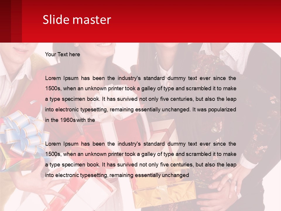 Pensioner Lifestyle Daughter PowerPoint Template