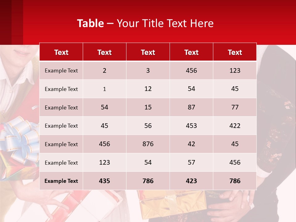 Pensioner Lifestyle Daughter PowerPoint Template