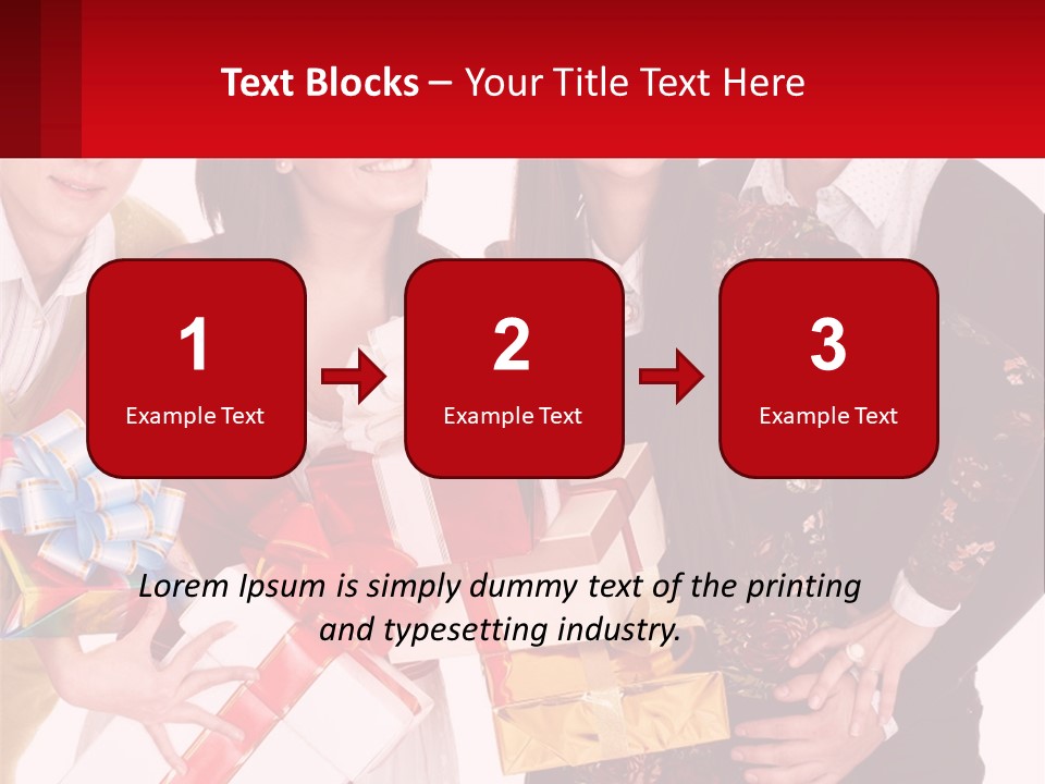 Pensioner Lifestyle Daughter PowerPoint Template