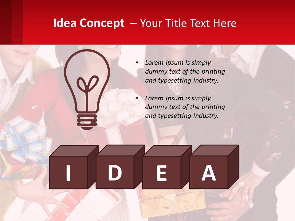 Pensioner Lifestyle Daughter PowerPoint Template