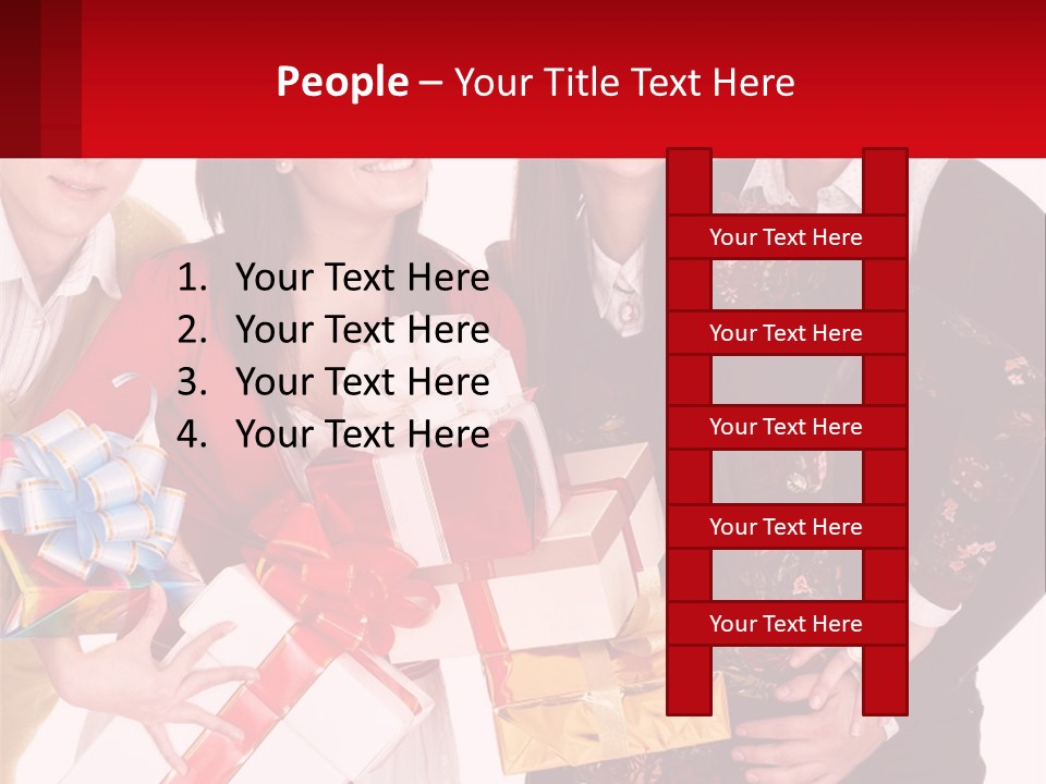 Pensioner Lifestyle Daughter PowerPoint Template