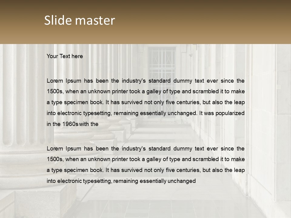 Retired Ocean Life PowerPoint Template