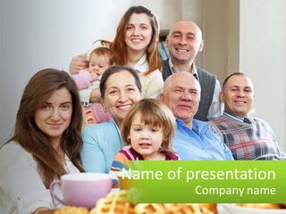 Parent Calm Senior PowerPoint Template