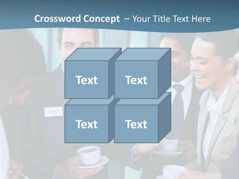 Wave Coast Pensioner PowerPoint Template