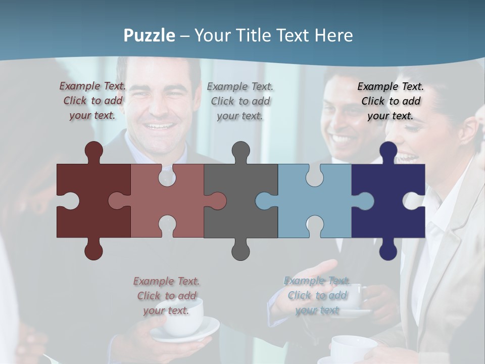 Wave Coast Pensioner PowerPoint Template