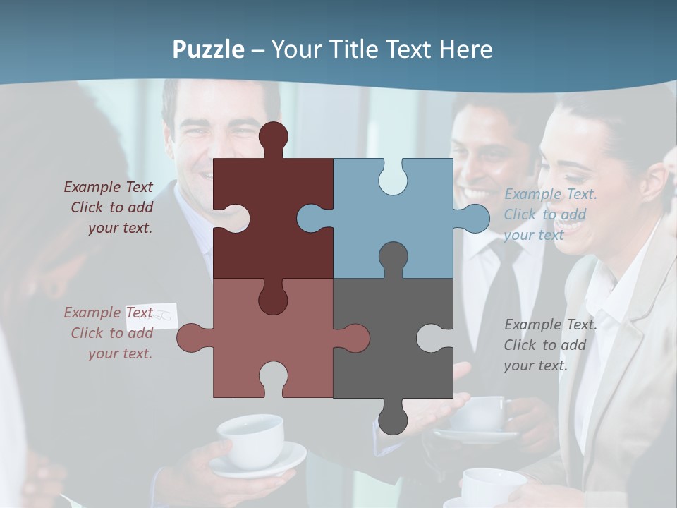 Wave Coast Pensioner PowerPoint Template