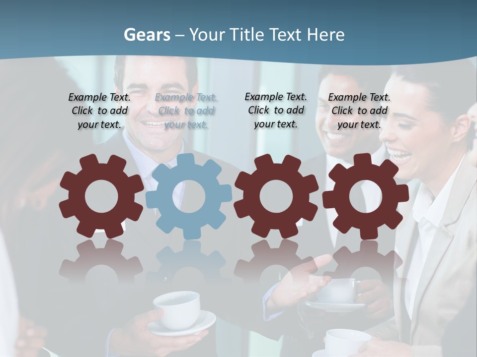 Wave Coast Pensioner PowerPoint Template