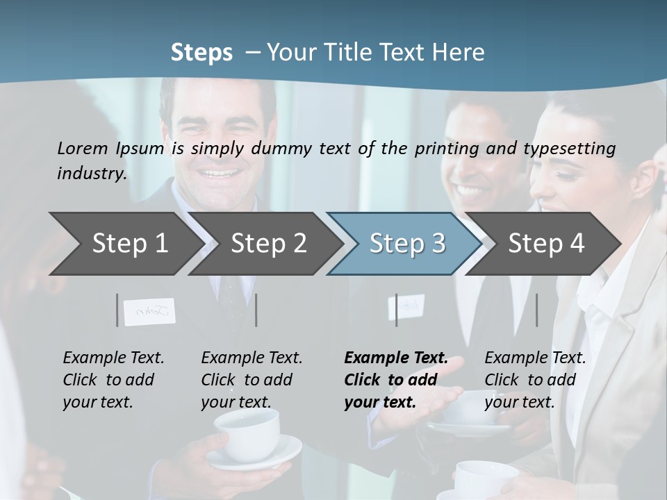 Wave Coast Pensioner PowerPoint Template