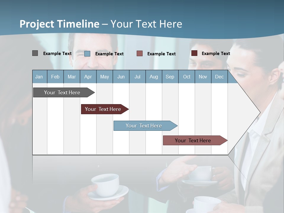 Wave Coast Pensioner PowerPoint Template