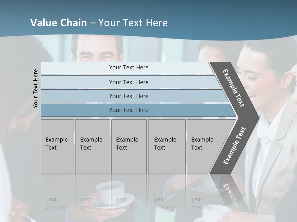 Wave Coast Pensioner PowerPoint Template