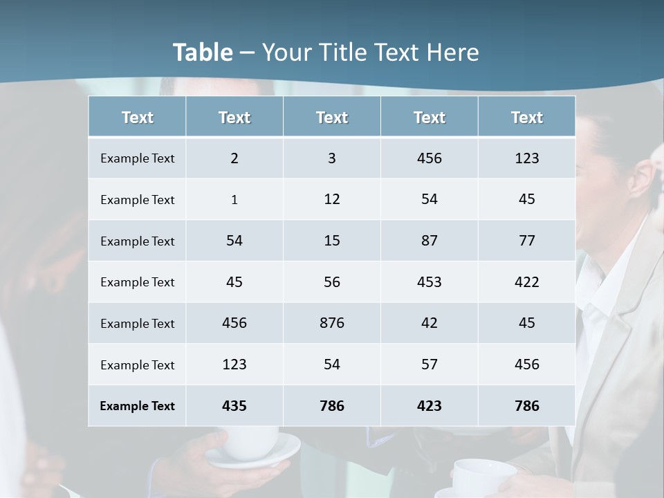 Wave Coast Pensioner PowerPoint Template