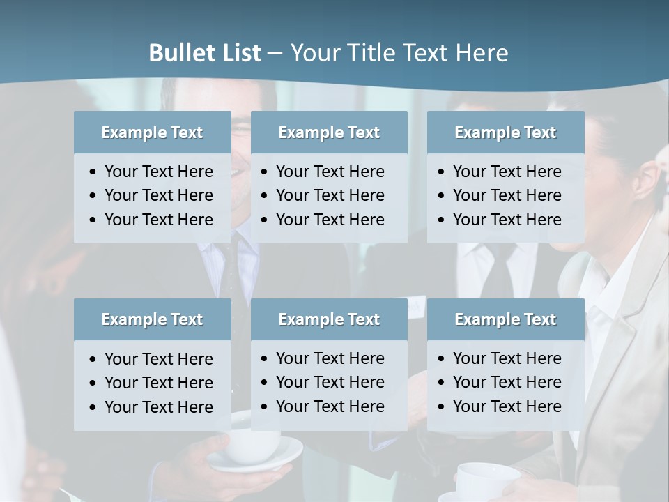 Wave Coast Pensioner PowerPoint Template