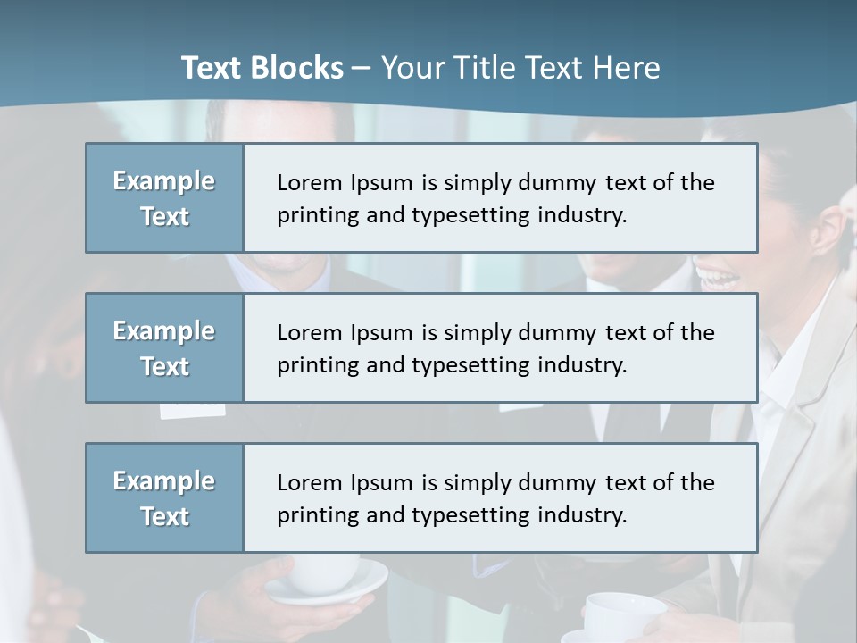 Wave Coast Pensioner PowerPoint Template