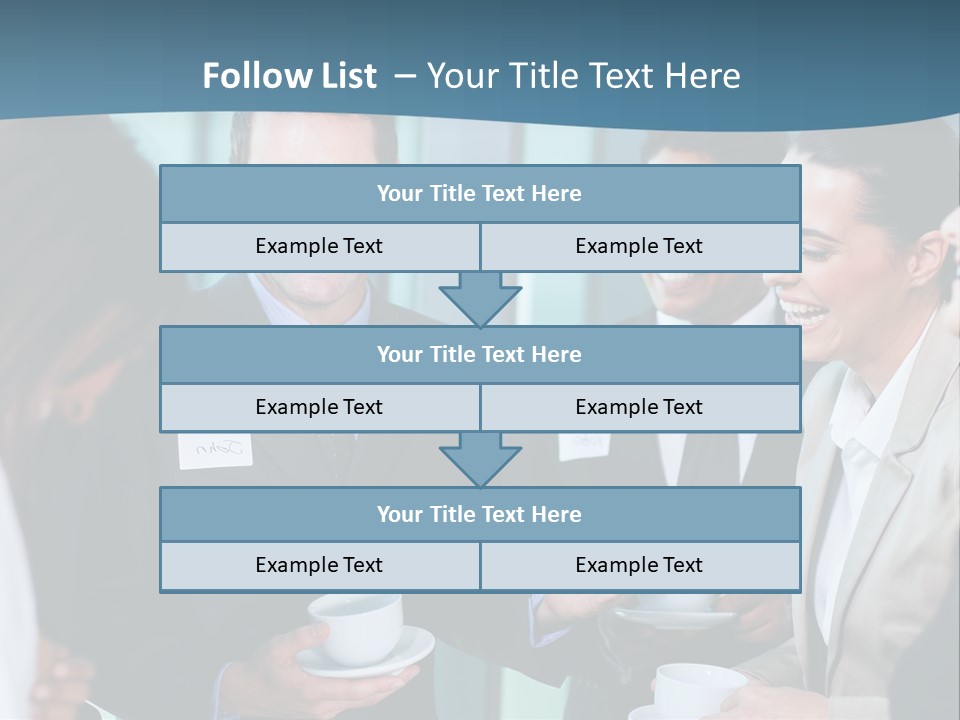 Wave Coast Pensioner PowerPoint Template