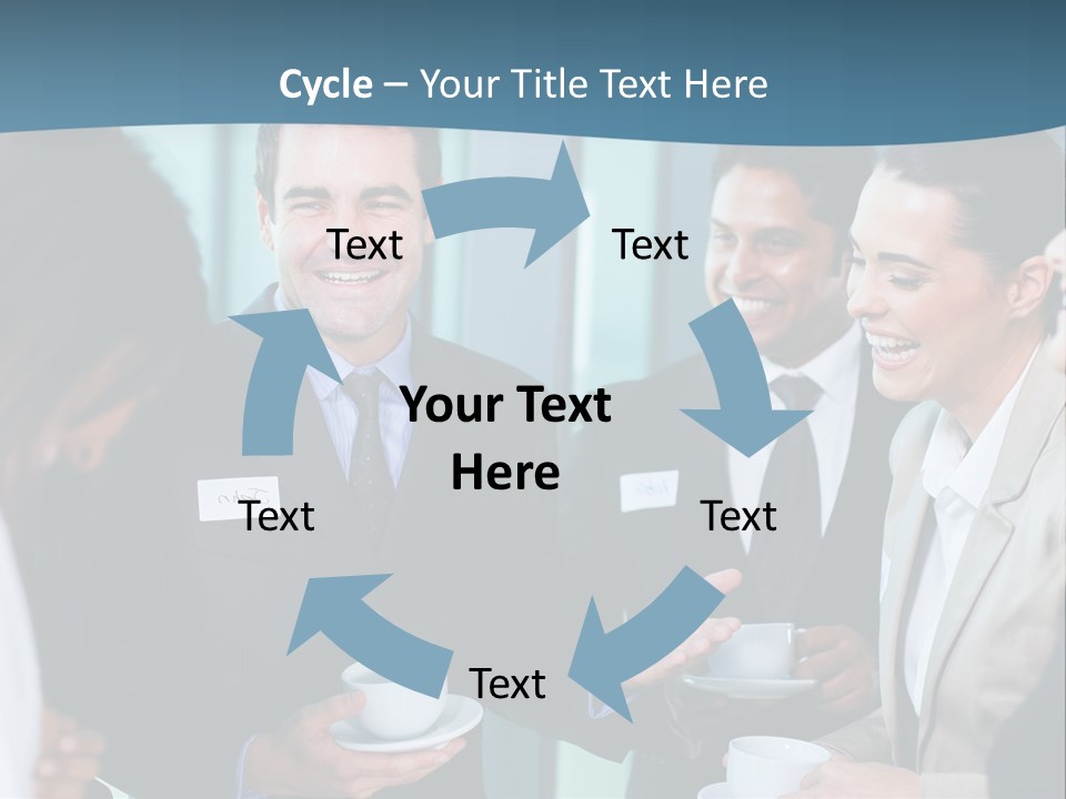 Wave Coast Pensioner PowerPoint Template