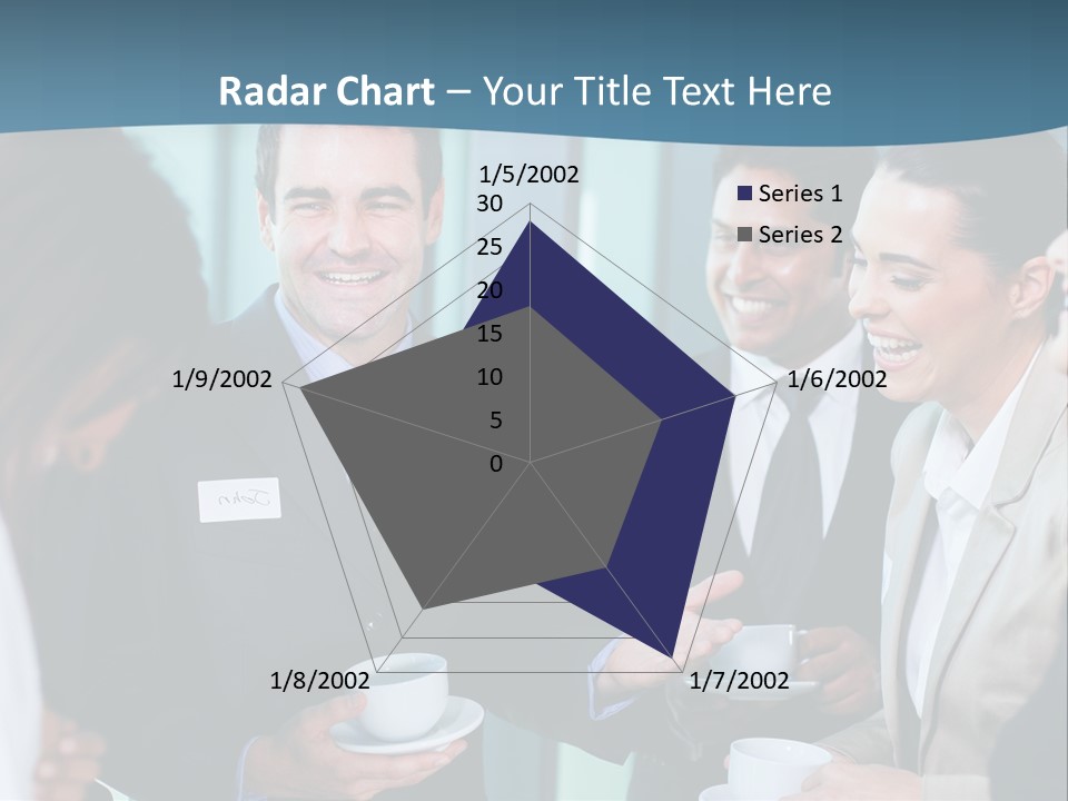 Wave Coast Pensioner PowerPoint Template