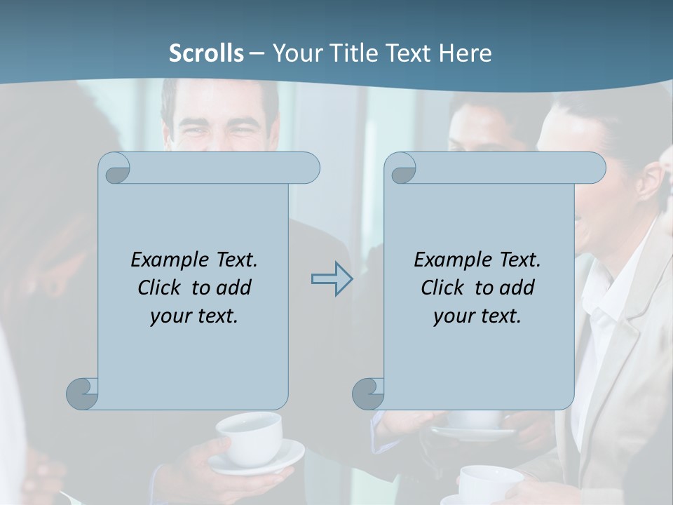 Wave Coast Pensioner PowerPoint Template