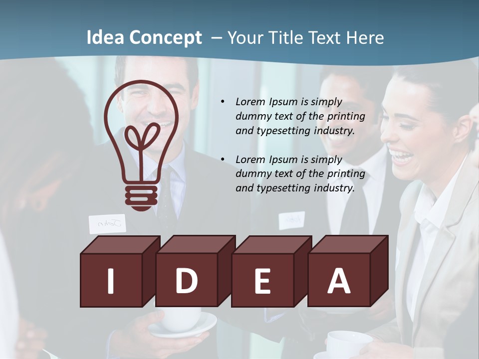 Wave Coast Pensioner PowerPoint Template