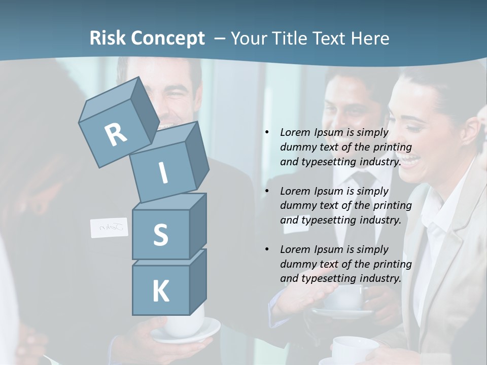 Wave Coast Pensioner PowerPoint Template