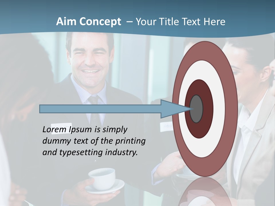 Wave Coast Pensioner PowerPoint Template